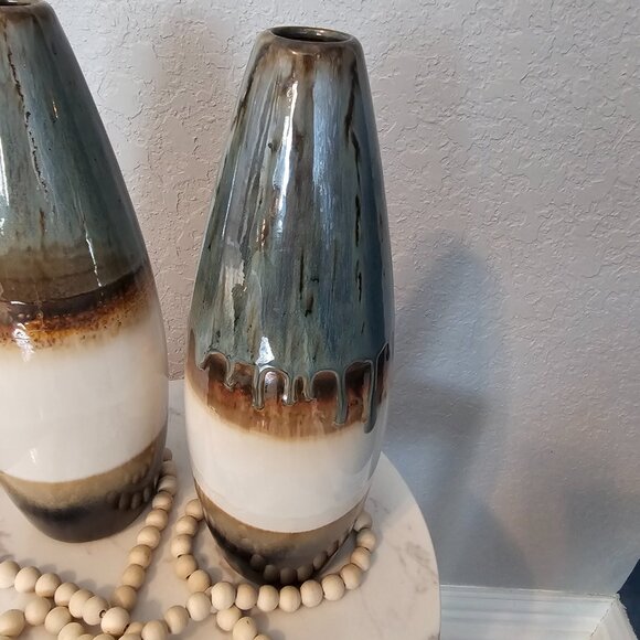 Tall Ceramic Vases - Picture 3 of 3